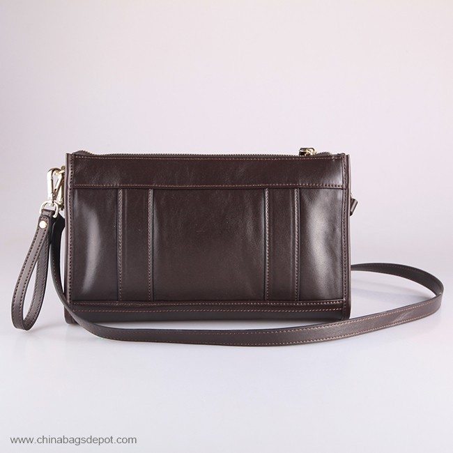 Leather evening bags