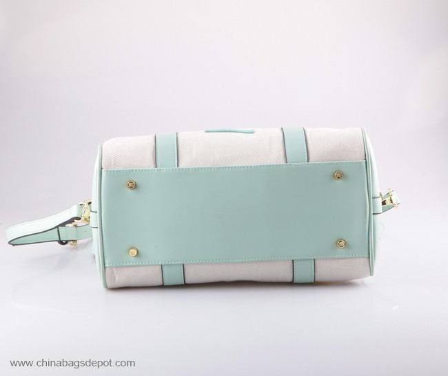 Bowling shoulder tote bag