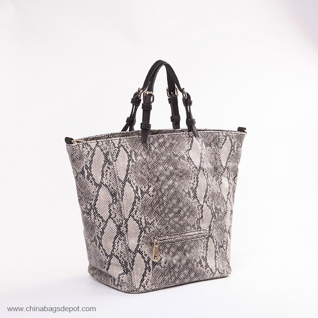 Python snake leather hand bags