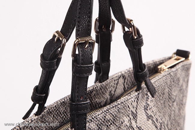 Python snake leather hand bags