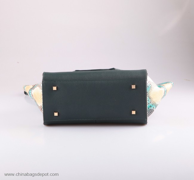 PU leather hand bag