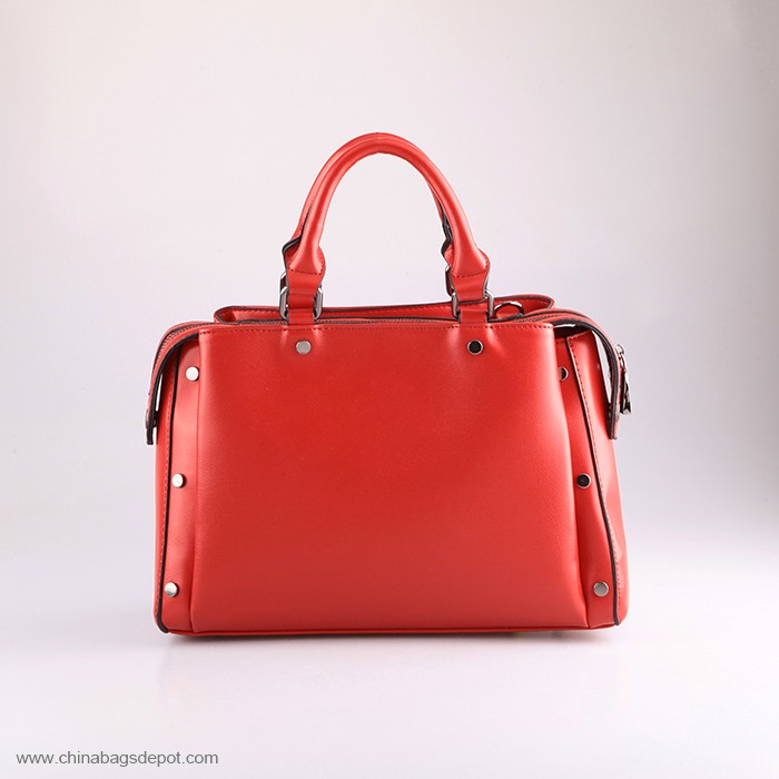 Lady Handbags Decorative Rivets Tote Bag