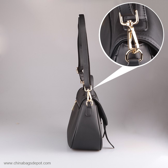 PU leather handbag