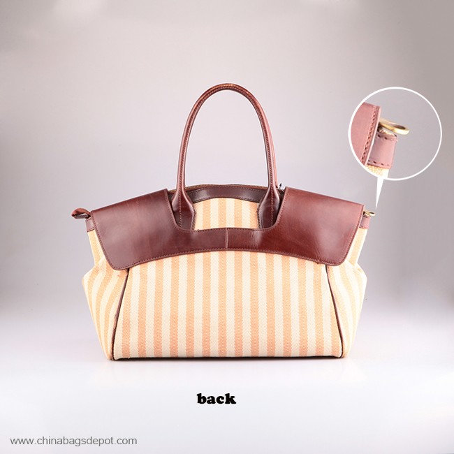  Bolsa Grande de Lienzo Vintage Estilo Lady 