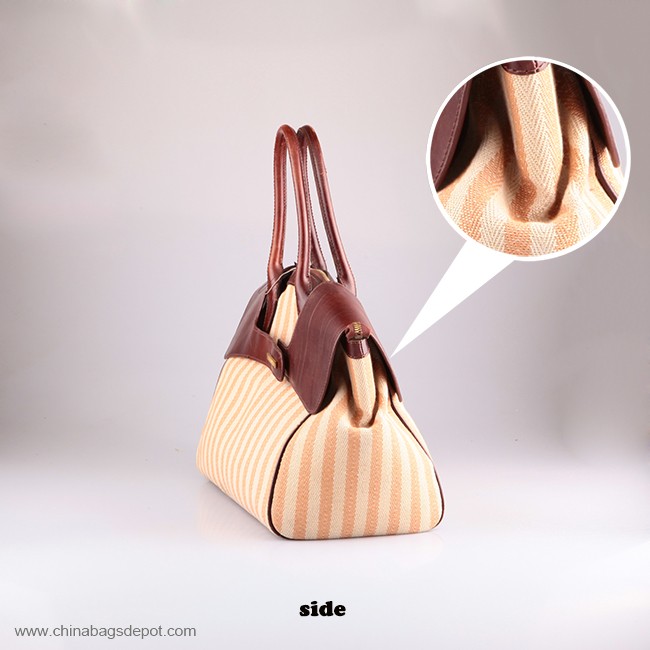  Bolsa Grande de Lienzo Vintage Estilo Lady 