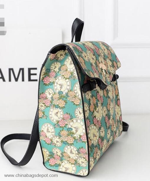 Vintage canvas backpack