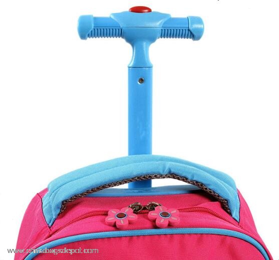 School trolley backpack bag with wheels