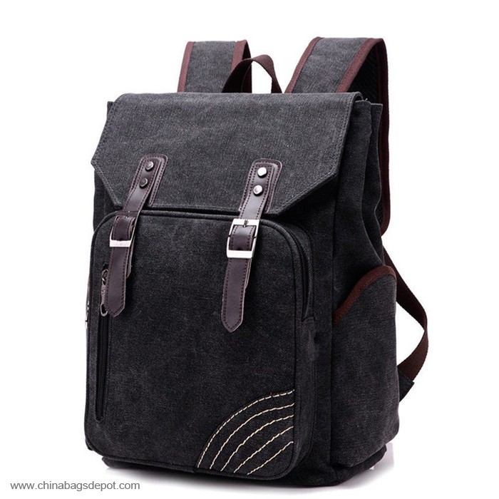 Boys Canvas Laptop Backpack Bag