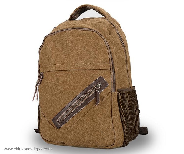 Canvas School Backpack 