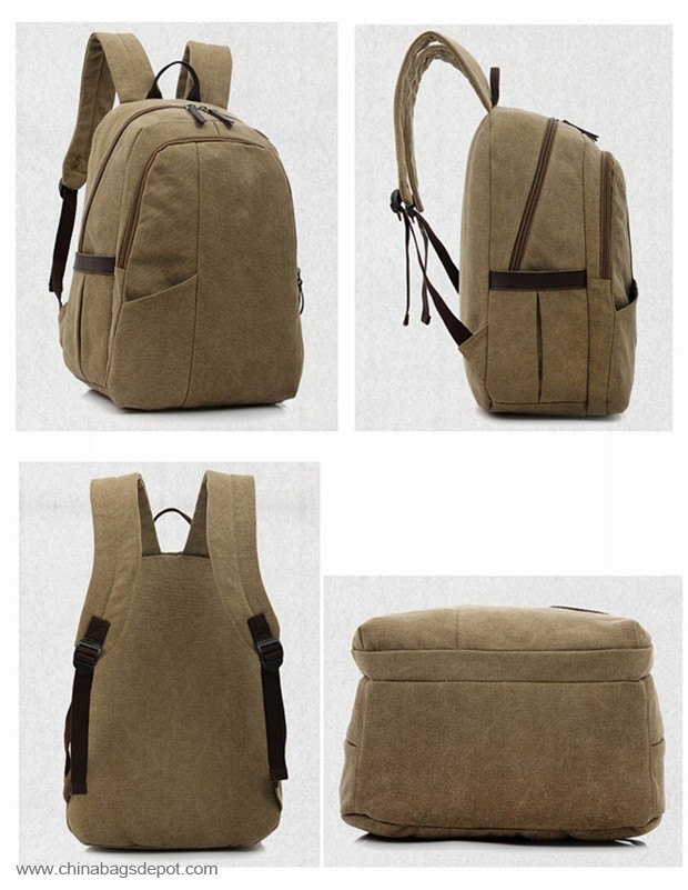 Vintage Canvas Backpack