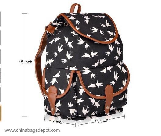 Mädchen Casual Book Bag