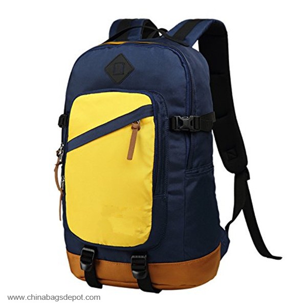 Elegante Durable Trekking Mochila Bolsa Amarilla