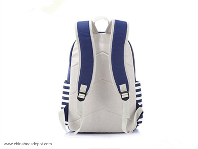 Latest Stripe Rucksack Canvas Backpack