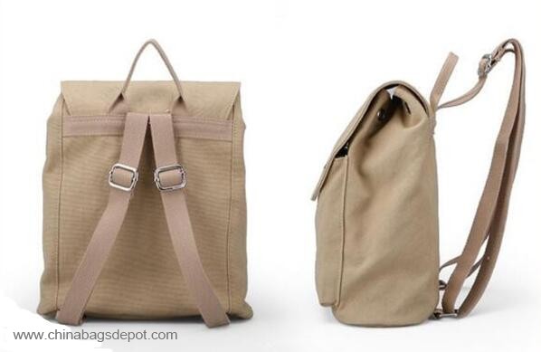 Kapas Serut Canvas Backpack