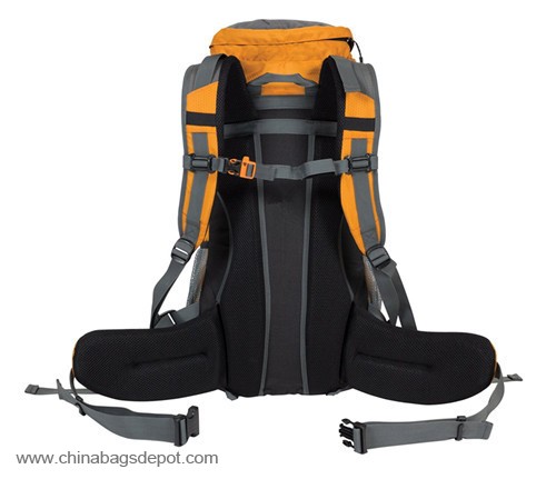 Hiking camping backpack with rain cover