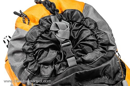 Hiking camping backpack with rain cover