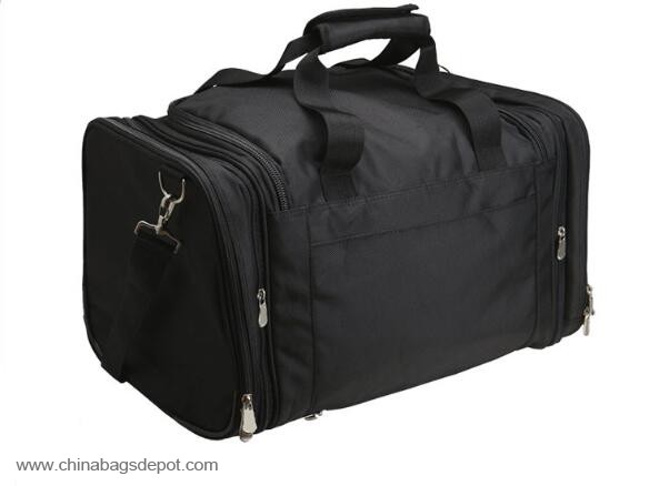 22" Travel Black Duffel Bag Men