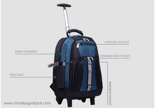  Shoulder School Trolley Bag