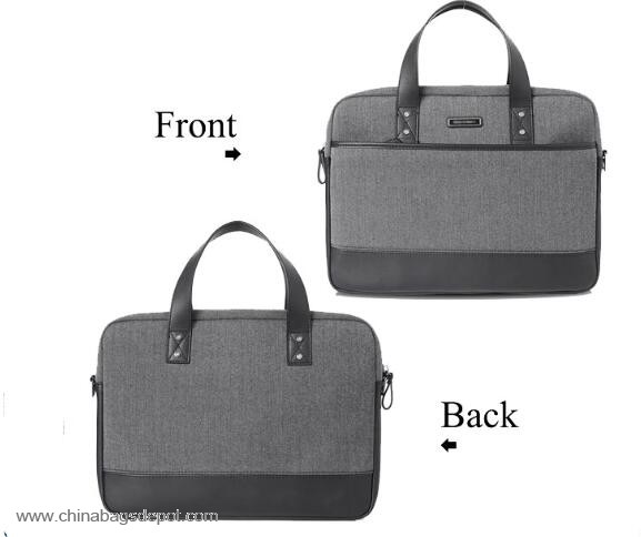 Messenger tas dengan logam buckle