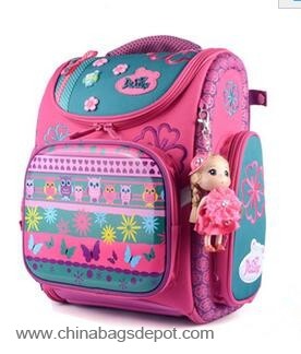 3D animal picture design school bag