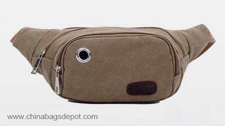 canvas waist bag