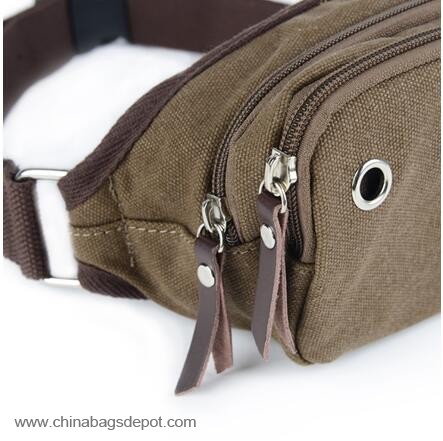 Canvas pocket arm bag