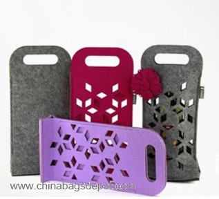  Felt wine cooler bag