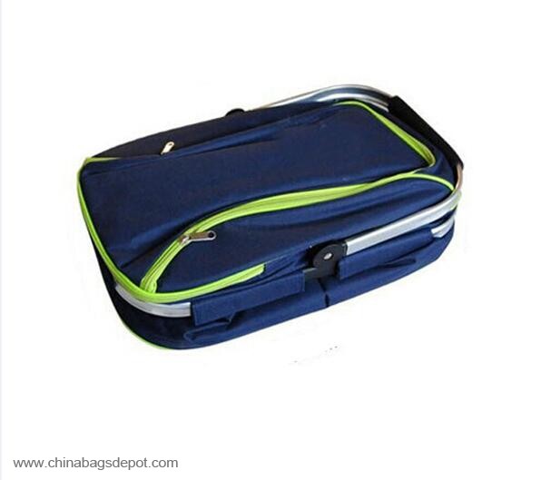 Cestino Picnic Bag con manico matel