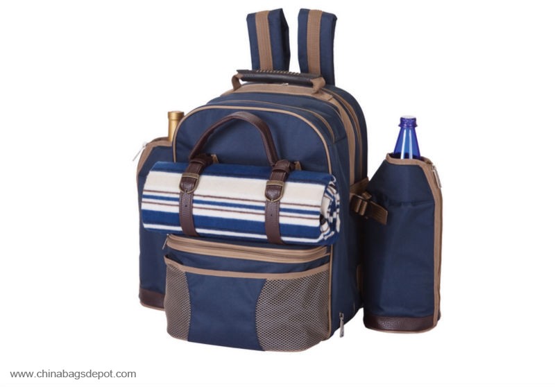 Picnic Backpack with Blanket
