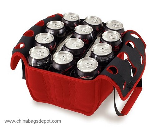 12-Pack Neoprene Cooler/Tote Bag