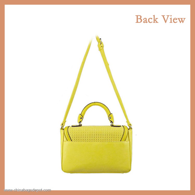 Messenger Bag in Light Yellow Color