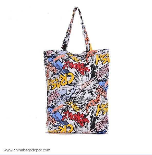 Colorful tote bags