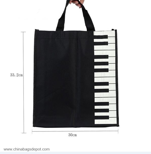 Piano Keys Tote Einkaufstasche