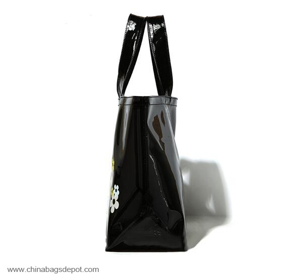 PU leather tote bag