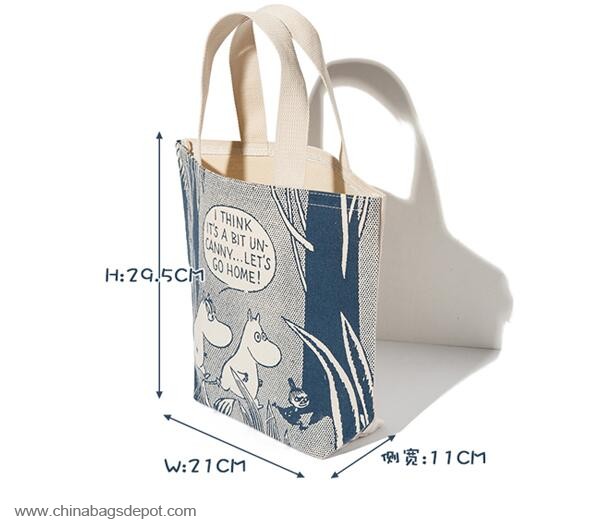 desen animat design oxford tote sac