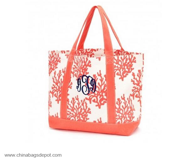 Canvas strandtasche shopper