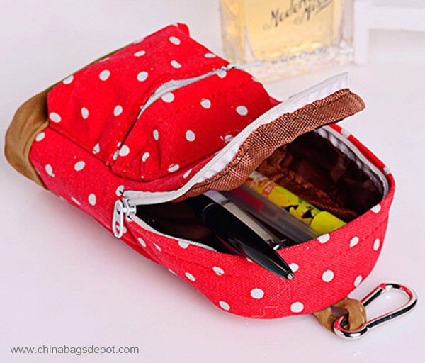 Dot pencil pouch