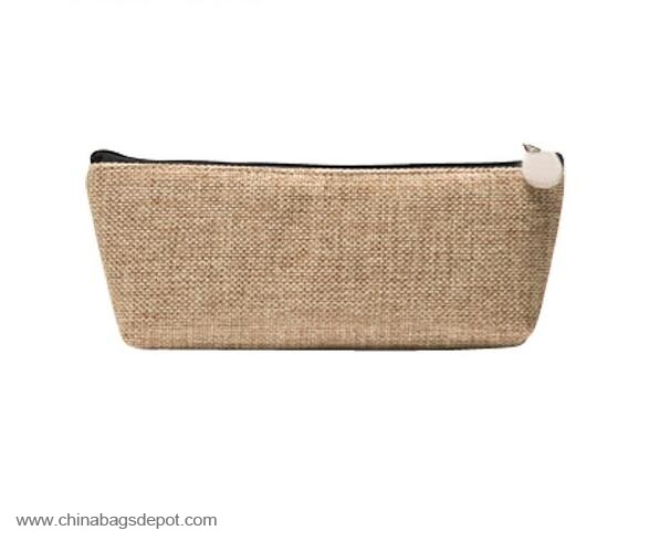 Jute pencil bags