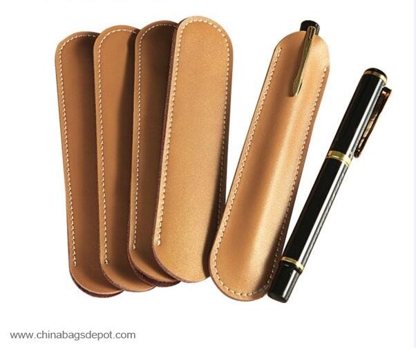 Leather pencil case