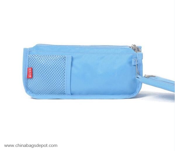 Fabric handle pencil bag